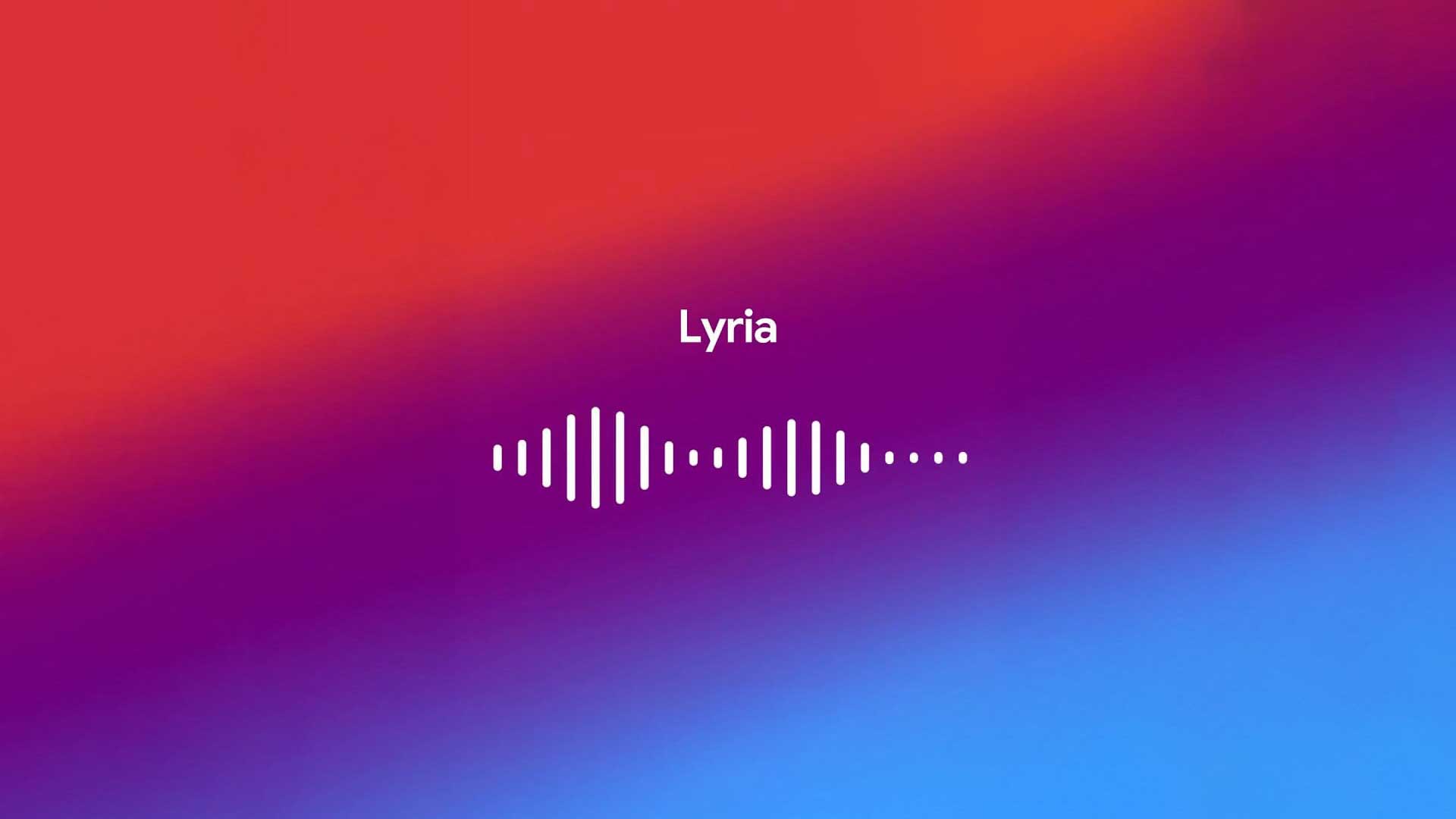 Lyria Google AI